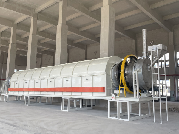 名稱：焙燒環(huán)保吸附劑，規(guī)格：?1.5x18米電加熱自動(dòng)控溫